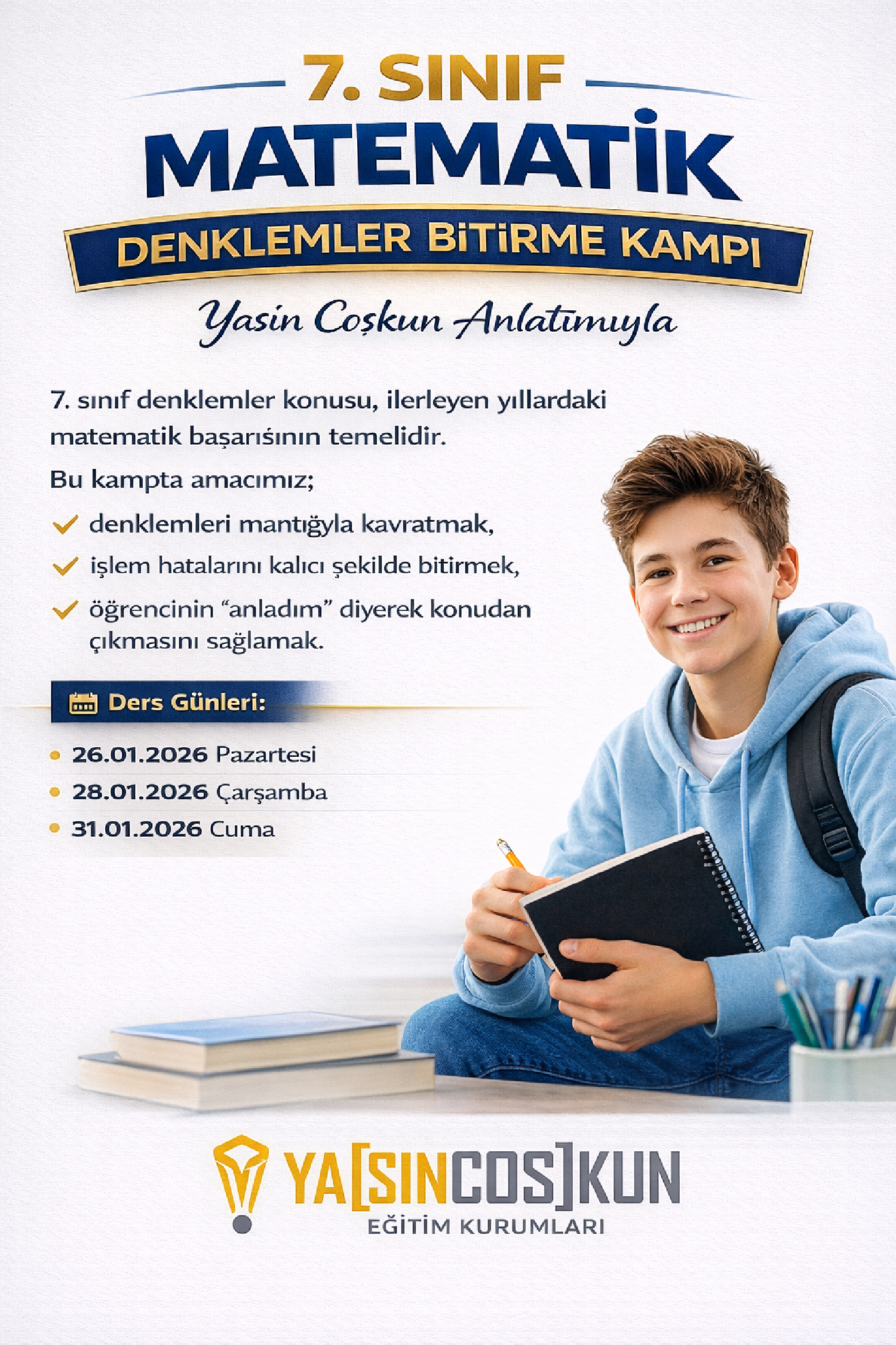 7.Sınıf Denklemler Bitirme Kampı
